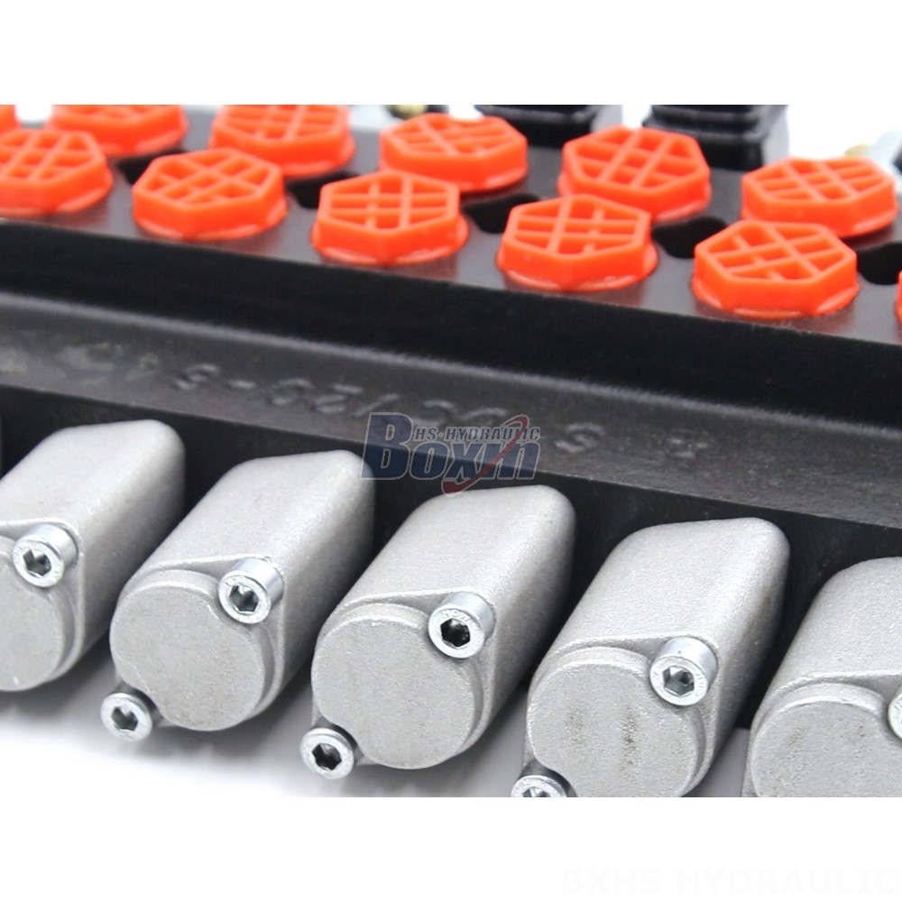 Manual and Joystick 6 Spool Monoblock Directional Valve - Hydraulic System Components detail image